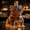 Glass Whiskey Bottle with Cork