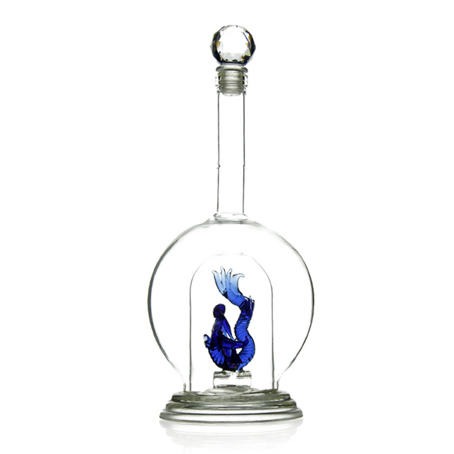 Heat-resistant high borosilicate glass gin bottle price