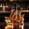 Customized high-end very expensive whisky Glass bottles