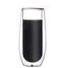 Wholesale Elegant coffee cup 350ml High Borosilicate Double Wall Glass Cup