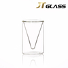 Custom heat-resistant awl type glass cup