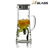 Wholesale China Manufacturer Borosilicate Glass Pitcher Glass Carafe for Cold Beverage 