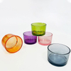 jtglass Colored Glass Candle Holder Scented Candle DIY