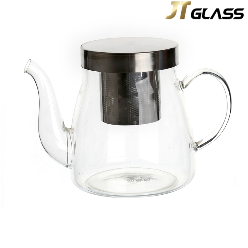 Borosilicate Glasswares Transparent Glass Series Clear Teapot