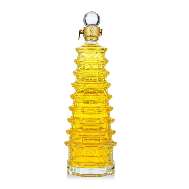 Yueyang Tower Is Shaped Like Pretty Bottles of Gin