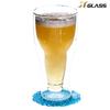 Borosilicate Durable Transparent Double Wall Beer Cup Glass Steins Mug