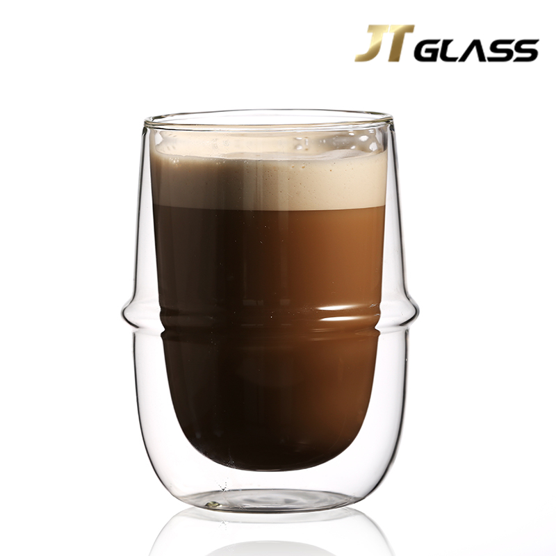 Double Wall Thermo Insulated Espresso Cups Shot Glass Coffee 