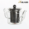 Heat-resistant Stainless Steel Tea Lid for Teapot with Butterfly Handle
