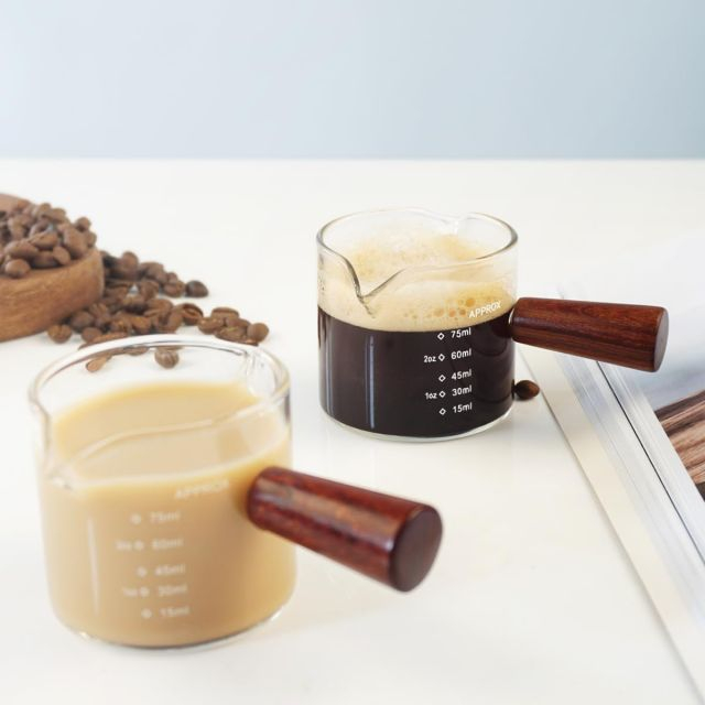 Glass Measuring Cup Coffee Cup