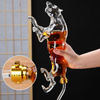 Glass Whiskey Bottle with Cork