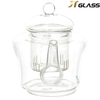 Heat-resistant Transparent Glass Teapot