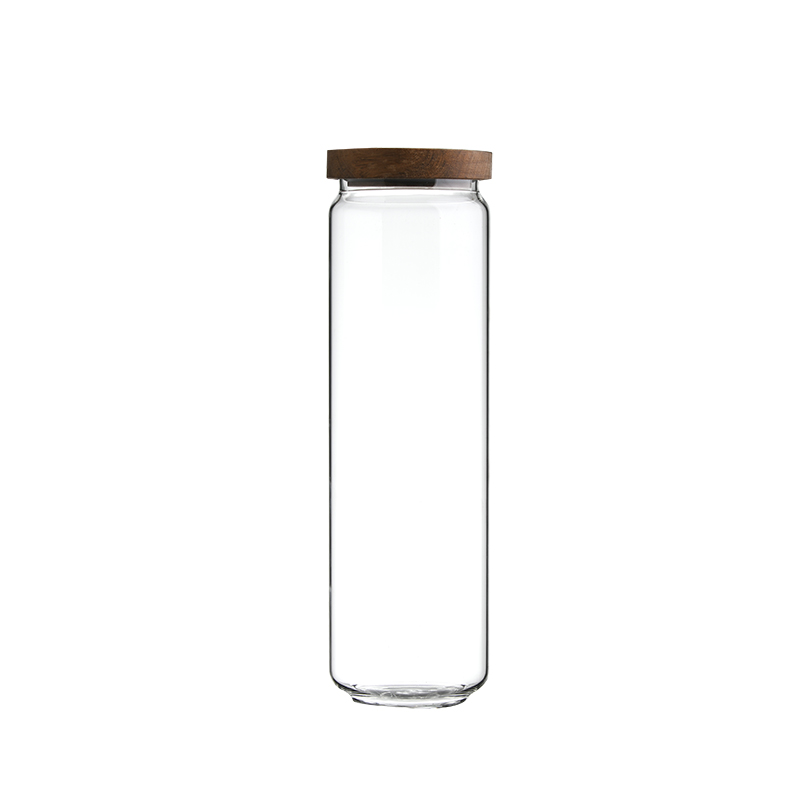 Borosilicate Glass Storage Jar with Lid food safe
