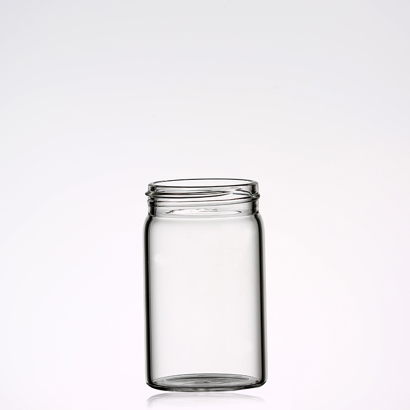 glass jar factory borosilicate wholesale childproof sealed glass jar with cork lid