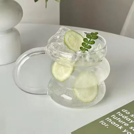 430ml Glass with Handle