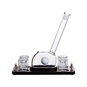 Whisky Brandy Bottle for Golf Set