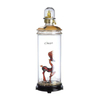 Animal shaped with deer glass personified alcohol bottles inside