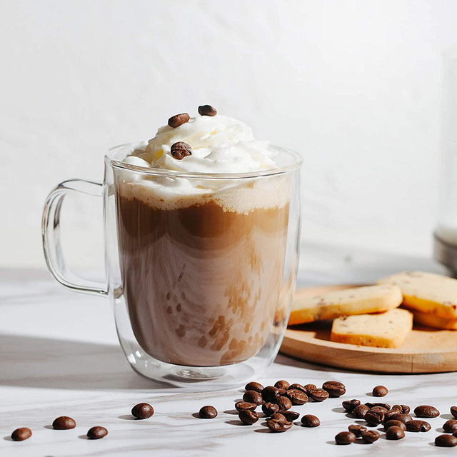 Double Coffee Glass 16OZ