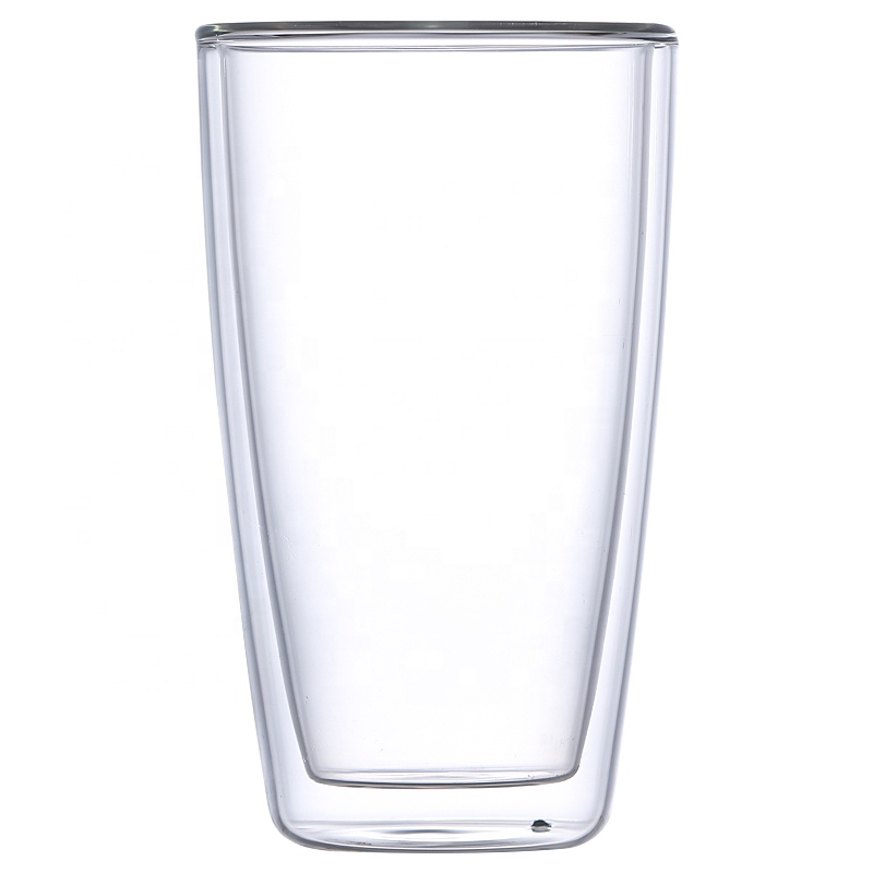 Popular Customized Logo Double Wall Glass Espresso Coffee Cups