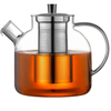 1500 ml (52 oz) glass teapot with removable infuser,