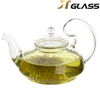 Eco Friendly Handmade Heat Resistant Borosilicate Glass Teapots with Spring 