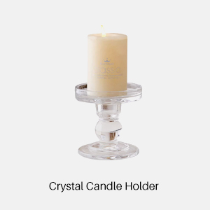Crystal Candle Holder 