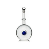 Customized high-end Heat-resistant high borosilicate glass tequila round bottle