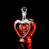Customized high borosilicate glass kraken rum bottle