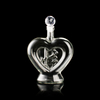 Customized high borosilicate glass kraken rum bottle