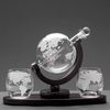Customized high-end round whiskey bottle