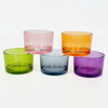 jtglass Colored Glass Candle Holder Scented Candle DIY