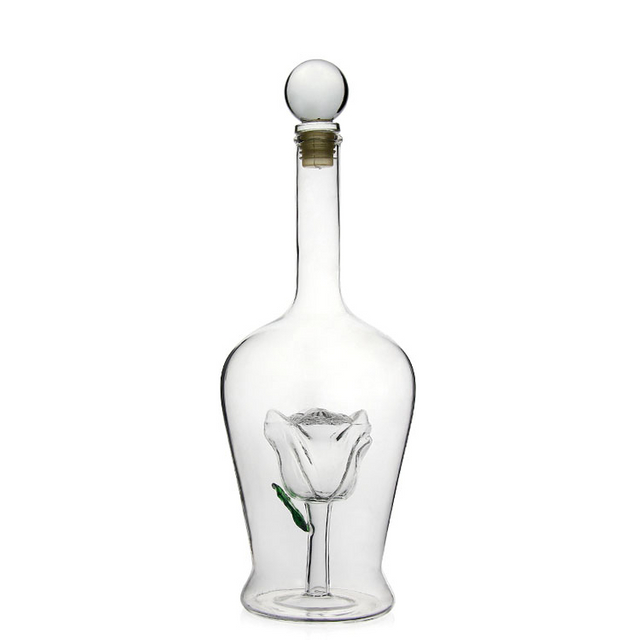 Heat-resistant high borosilicate glass gin bottle price